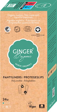 Organické slipové vložky Ginger Organic