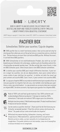 Schnullerbox, grün BIBS