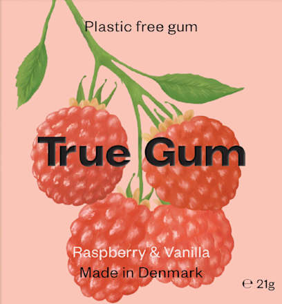 Žvakaće gume - malina i vanilija True Gum