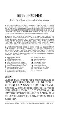 Schnuller Colour Glow Latex rund, grün/grau, Gr. 1, 0-6 Monate BIBS