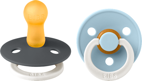Colour dudlík z přírodního kaučuku, 0-6 měsíců BIBS