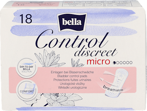 Wkładki urologiczne  Discreet MICRO bella