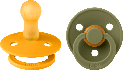 Colour dudlík z přírodního kaučuku, 0-6 měsíců BIBS