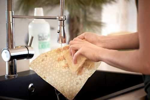 Bienenwachstücher Set (26x26 & 34x34 cm) Wrappy