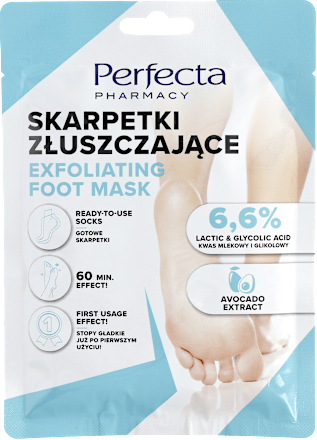 Złuszczające skarpetki - zabieg Perfecta
