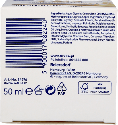 Q10 Power Ekstra odżywienie przeciwzmarszczkowy krem na dzień z SPF 15  NIVEA