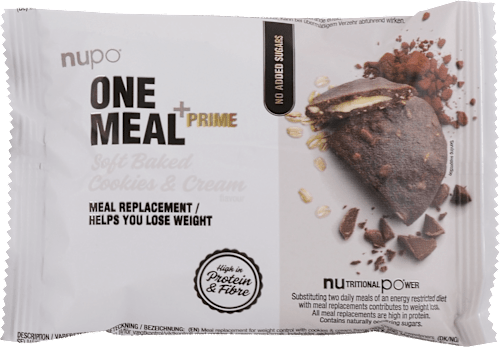 Koláčik One Meal+ Prime cookies a smotana nupo