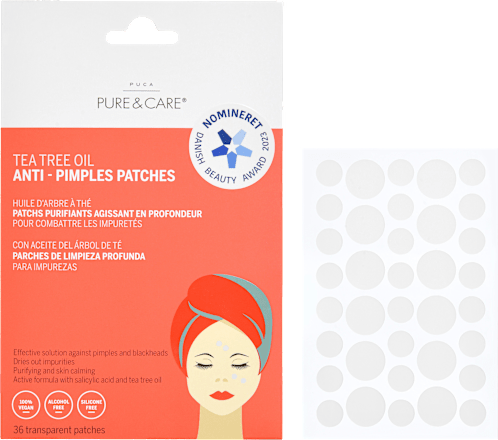 Plasturi anti-acnee cu arbore de ceai Puca Pure&Care