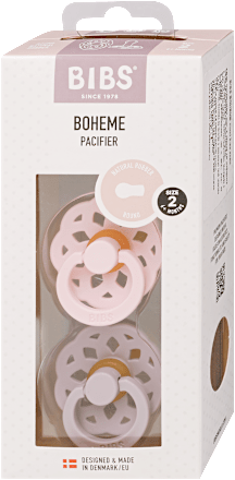 Boheme cumi 6-18 hónapos korig, cseresznyevirág/hamvas lila, 2 db BIBS