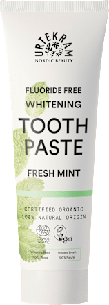 Zahnpasta Whitening Fresh Mint fluoridfrei URTEKRAM