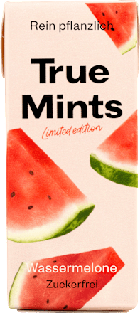 Pastillen Wassermelone, zuckerfrei  True Mints