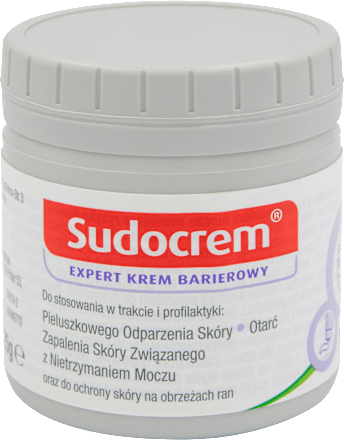 Krem na pieluszkowe odparzenia skóry i otarcia Sudocrem