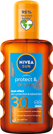 Olejek w  sprayu aktywujący naturalną opaleniznę SPF 30 NIVEA SUN
