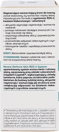 Krem do twarzy regenerująco-wzmacniający, 60+ AA Men