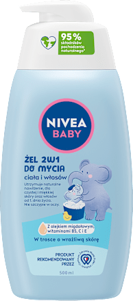 Żel 2w1 do mycia ciała i włosów NIVEA BABY