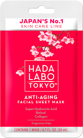 Maska za lice u maramici Anti-ageing HADA LABO TOKYO