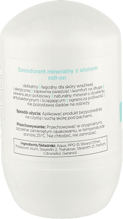 Dezodorant mineralny roll-on anida pharmacy MEDISOFT