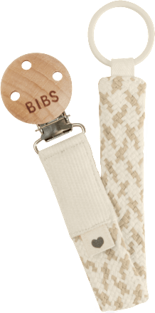 Priponka za dudo Paci Braid, Vanilla BIBS