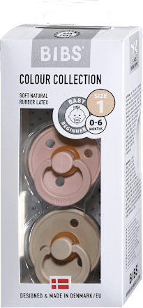 Duda COLOUR,  0-6 m, Vanillia&Blush, velikost 1 BIBS