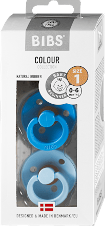 Colour duda varalica Sky Blue/Baby Blue, 0 - 6 mj. BIBS