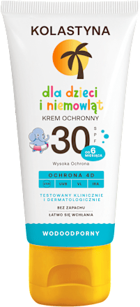 Krem ochronny dla dzieci i niemowląt SPF 30 Kolastyna Sun