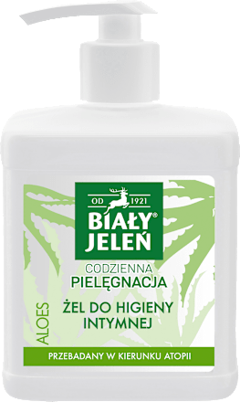Żel do higieny intymnej, aloes BIAŁY JELEŃ
