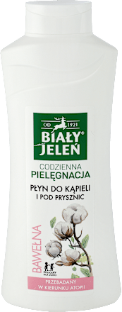 Płyn do kąpieli bawełna BIAŁY JELEŃ