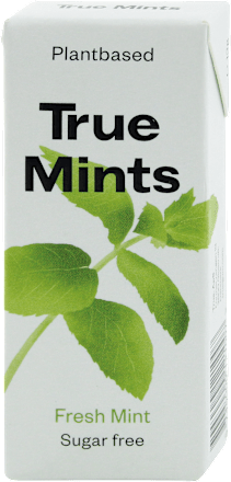 Caramelle senza zucchero al gusto di menta fresca True Mints