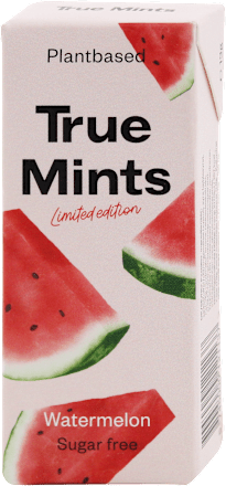Caramelle senza zucchero gusto anguria True Mints