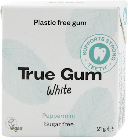 Chewing gum senza zucchero alla menta piperita True Gum
