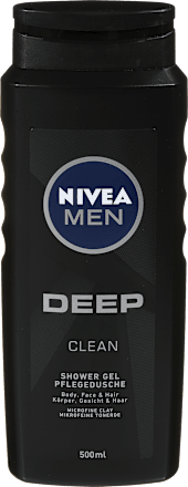 Душ гел Deep Clean NIVEA MEN