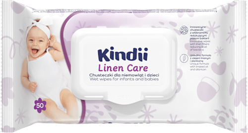 Chusteczki dla niemowląt i dzieci Linen Care Kindii