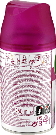 Wkład do automatycznego odświeżacza powietrza Księżycowa Lilia Otulona Satyną  AIR WICK