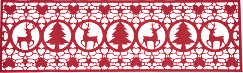 Bieżnik filcowy 30x100x0,3cm* JUMI