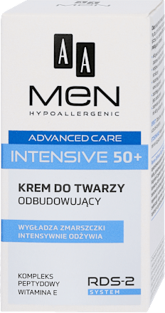Krem do twarzy odbudowujący 50+ AA Men