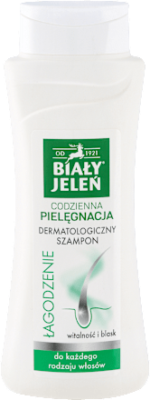 Szampon dermatologiczny do włosów i skóry głowy Łagodzenie BIAŁY JELEŃ