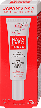 Ráncfeltöltő krém szem és száj környékre, Deep Wrinkle Corrector HADA LABO TOKYO