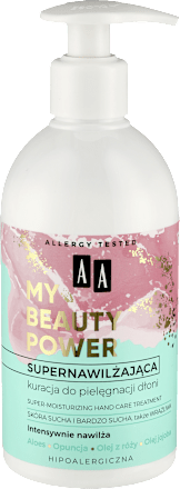  MY BEAUTY POWER Supernawilżająca kuracja do pielęgnacji dłoni opuncja,aloes  AA