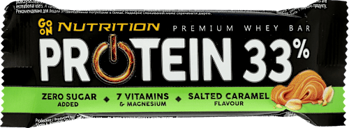 Nutrition Protein Bar 33% Salted Caramel GO ON