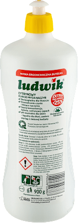 Płyn do mycia naczyń, cytrynowy LUDWIK