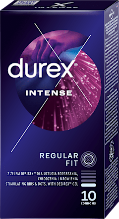 Kondómy Intense Regular Fit durex