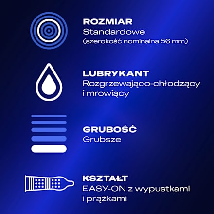Prezerwatywy lateksowe Intense Durex