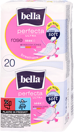 Podpaski higieniczne Perfecta Rose bella