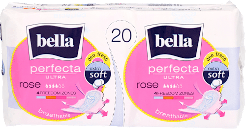 Podpaski higieniczne Perfecta Rose bella