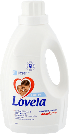 Mleczko do prania ubranek dziecięcych Color Lovela BABY