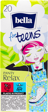Wkładki higieniczne Relax  bella for teens