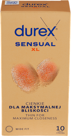Sensual kondomy XL durex
