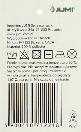 Bieżnik filcowy 30x100x0,3cm* JUMI