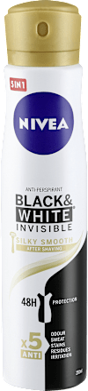 Antyperspirant Black&White Invisible Silky Smooth spray NIVEA