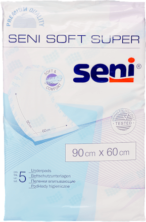 Betegalátét, 90*60cm, super seni